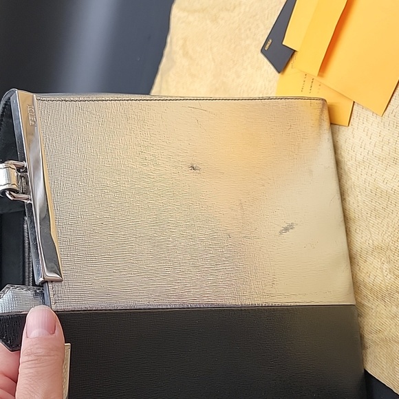 Fendi 3Jours Bag, Large Silver & Black - Picture 14 of 16